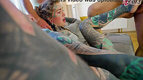 Anuskatzz Back for Crazy DAP with 3 Big Cocks in Total Anal Destruction Part 1
