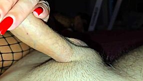 why does this mature woman in plaid bodysuit and heels crave chubby amateur sex?