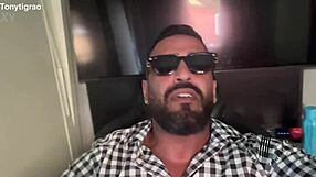 Brazilian curvy wife bent over for huge monster cock cowgirl