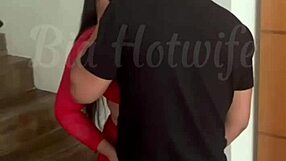 corno invited friend to pound my ass on our bed