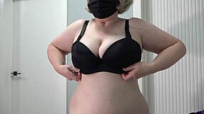 Bouncing Big Boobs in New Bras