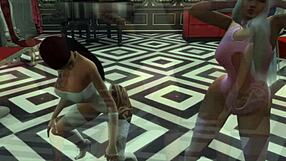 Ebony MILFs Nicki Minaj, Cardi B, and Megan Thee Stallion in Anal and Blowjob Group Scene