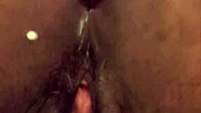 filling my tight ass with cum and licking it clean