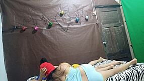 i fucked the couple in that bed cursed by aliens or somethin, real homemade exclusive stuff with ebony milf