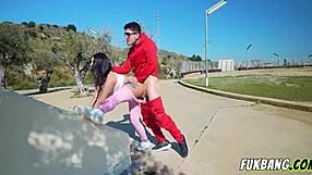 Fucking Hot Lola Bratz in Public Outdoor Scene