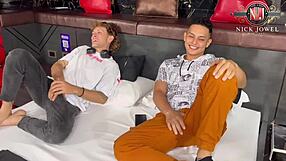 threesome with friend and chubby prepaid slut