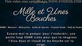 Intense french blowjob with dirty talk and sucking.