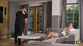 What Happens When You Leave A Vibrator In Her Pussy? Stepdaddy Takes Over.