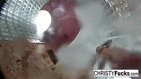 Christy And Dahlia Enjoy Hot Shower Lesbian Fun