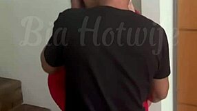 corno invited friend to pound my ass on our bed