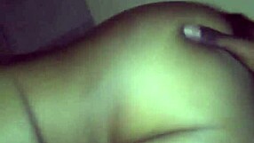 Ebony teen deepthroats with big ass