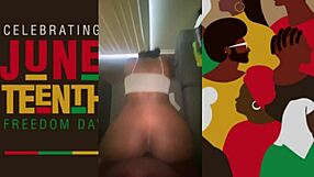got some black pussy for juneteenth 18+th birthday celebration