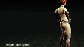 Watch The Redhead Whore Strip In Metro Last Light!