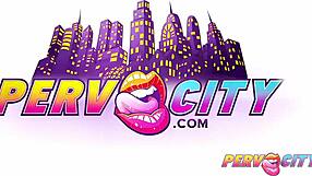 pervcity brunette babysitter sucks dick