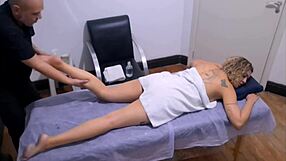 I gave a relaxing massage that turned intimate with my partner.