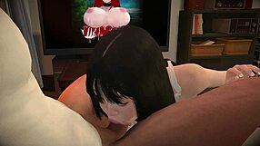 Hey, doesn’t this Asian wife just crave wild sex in 3D hentai?
