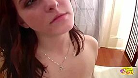 Jewelry Is Fun But A Finger And A Tongue In This Brunettes Pussy Is Better