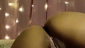 The young girl, full of desire, masturbates in her fantasy world.