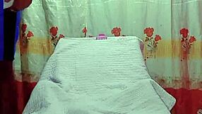 amateur couple with long hair fucking hard at home.