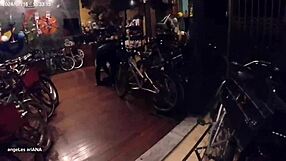 i begged for risky anal in the store, feeling so horny for a gaping cum facial