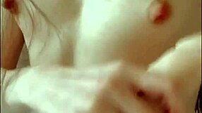 Young Russian Student Fingers Pussy And Anus In Black Stockings