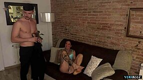 My mate's flatmate's a slut; I fucked her hard