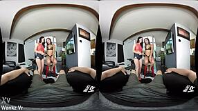 Threesome With 2 Horny Teen 18+s Vr