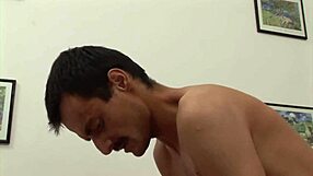 Horny euro teen asks, 'Want to suck and ride my cock in this shaved pussy?'