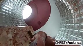 Christy And Dahlia Enjoy Hot Shower Lesbian Fun