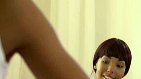 Big Booty Ebony Lesbians Sade Rose And Isabella Chrystin Lick In Gym