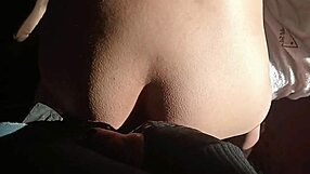 hey, i spied on this busty latina brunette bathing a guy in feminine clothes, then came in and fucked her pear-shaped ass hard