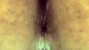 filling my tight ass with cum and licking it clean