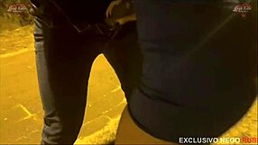 Wow, Paolla Hotwife owns public anal with huge cock!