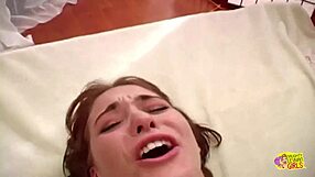 Jewelry Is Fun But A Finger And A Tongue In This Brunettes Pussy Is Better