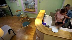 young redhead bitch overwhelmed by step dad's intense fucking