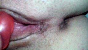 joice's pussy climaxes with vibrator and cum in jerk off instructions session