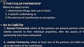 Detailed Explanation Of The Law On Partnership For Amateurs