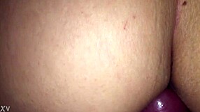 abrindo o cuzinho sequinho da minha puta