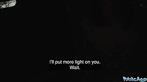 super sexy brunette shows tits and ass then sucks and fucks outdoors