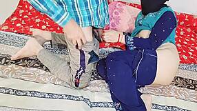 Desi Husband Feels Intense Pleasure in Rough Anal Sex with Sexy Indian Wife in Bedroom