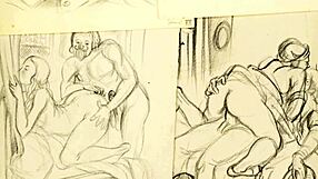 i cherish this vintage erotic art collection