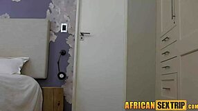 My ebony girlfriend surprises me with her wild anal skills every single time