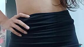 i spyed this innocent latina teens perfect tits on hidden cam