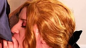 British Redhead Student Nurse Sucks a Patient’s Cock in Hot Hospital Scene