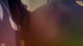 Amateur teen's hot beer bottle deep ass masturbation!