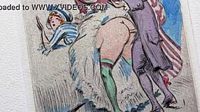 i cherish this vintage erotic art collection