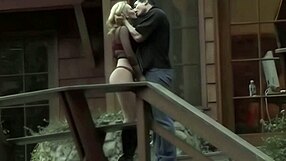 Alexis Malone in Slutty Clothes Gets Fucked by Nick Manning with Cumshot