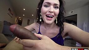 Stepmom Krissy Lynn Sucks Stepson's Balls