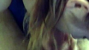 Does this amateur redhead love sucking cock?