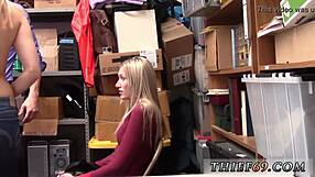 Amateur Teen Masturbates And Gets Caught In Library